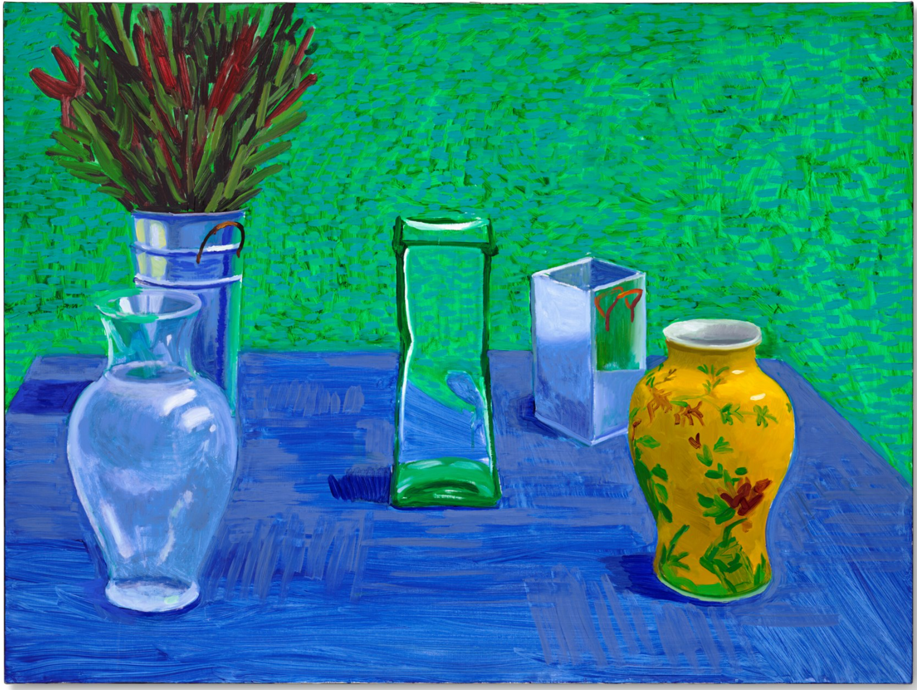 Four Empty Vases by David Hockney - Christie's 