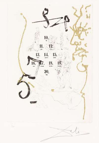Salvador Dali: Les Amours Jaunes (portfolio) - Signed Print
