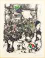Marc Chagall: Nature Morte Au Bouquet - Signed Print
