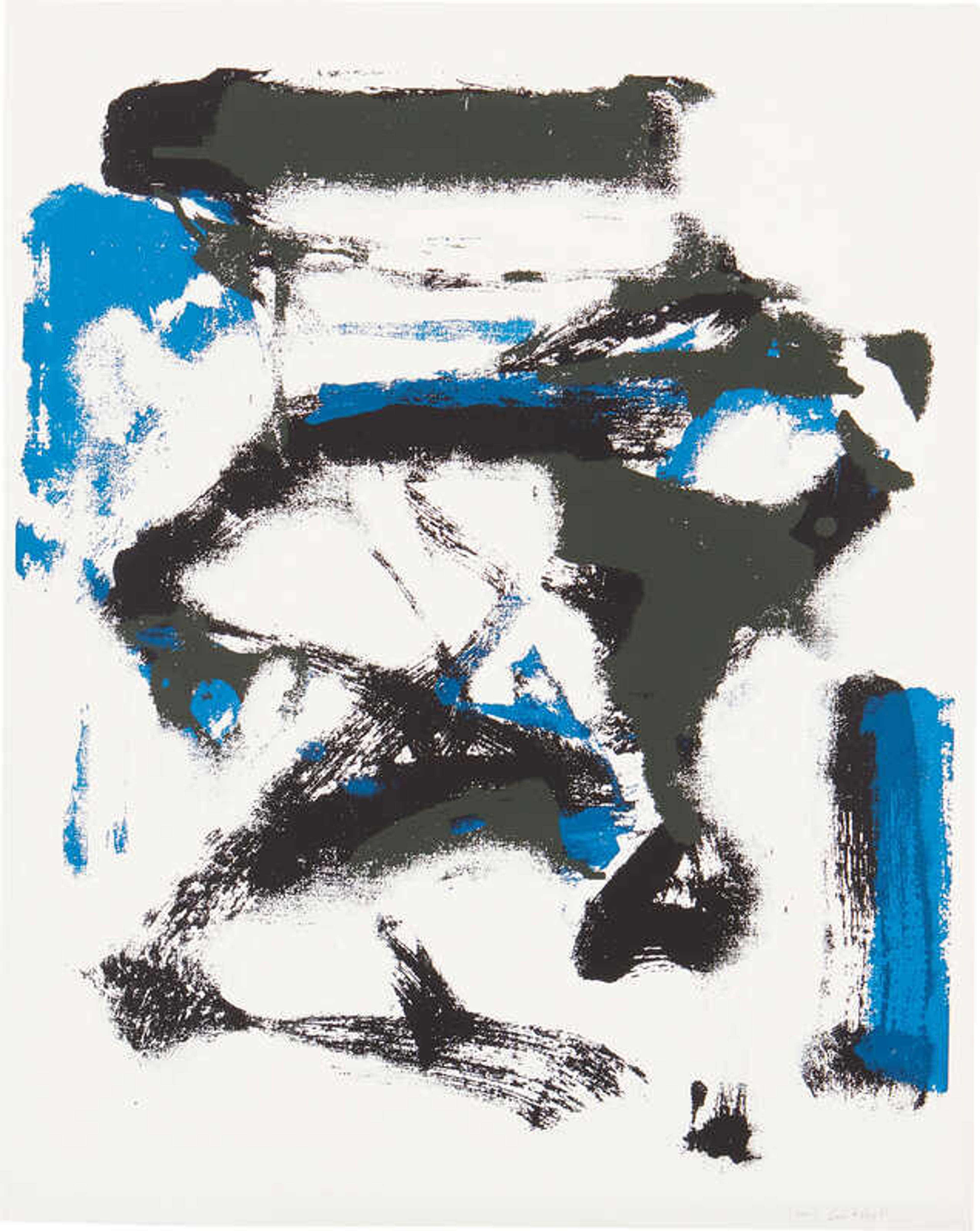 Untitled (blue sky) - Signed Print by Joan Mitchell 1959 - MyArtBroker