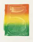 Figure 5 (Color Numeral) - Signed Print
