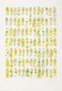 Arman: Les Tubes Jaunes - Signed Print