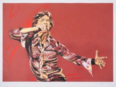 Outstretched - Signed Print by Ronnie Wood 2018 - MyArtBroker