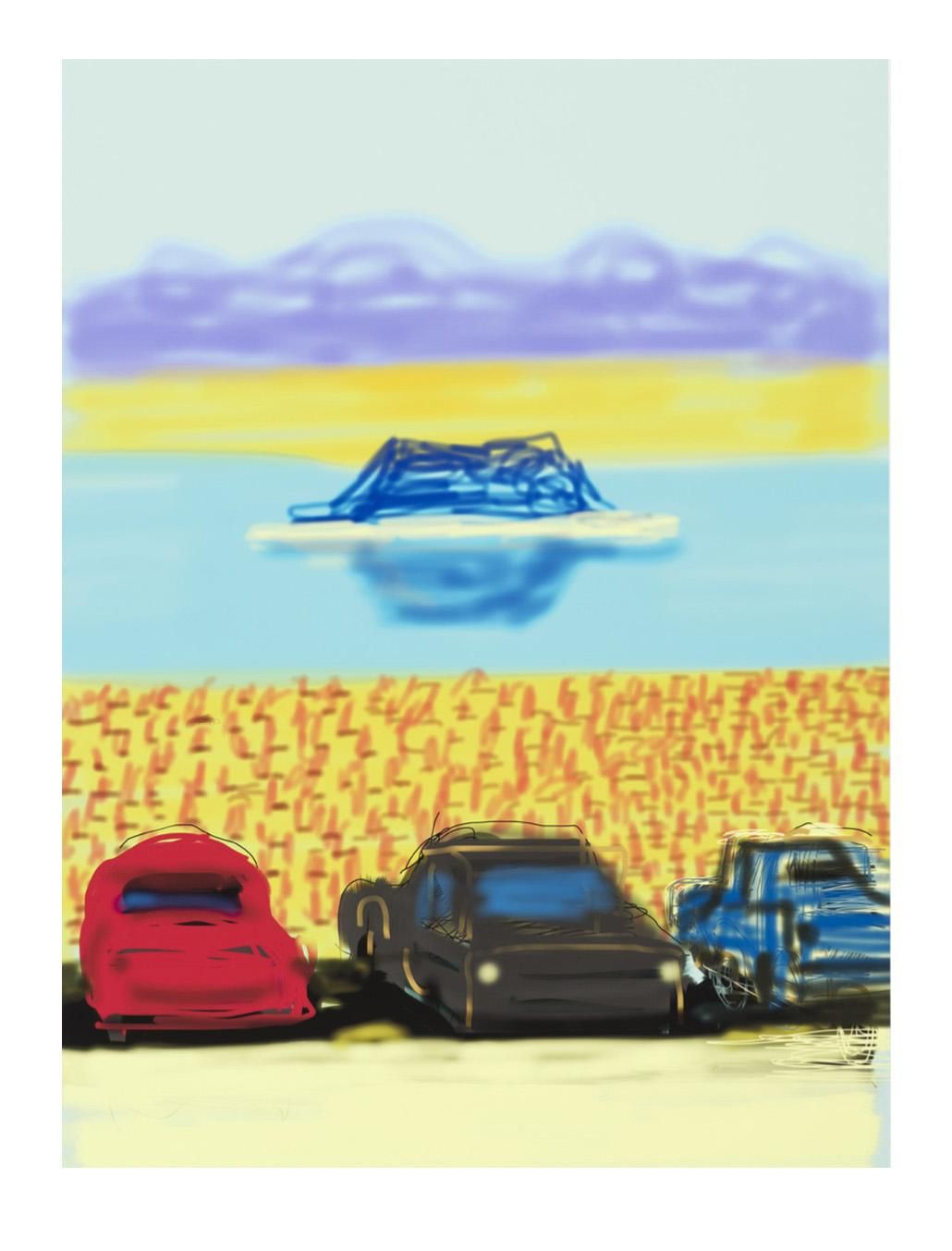 David Hockney The Yosemite Suite 17 (Signed Print) 2010
