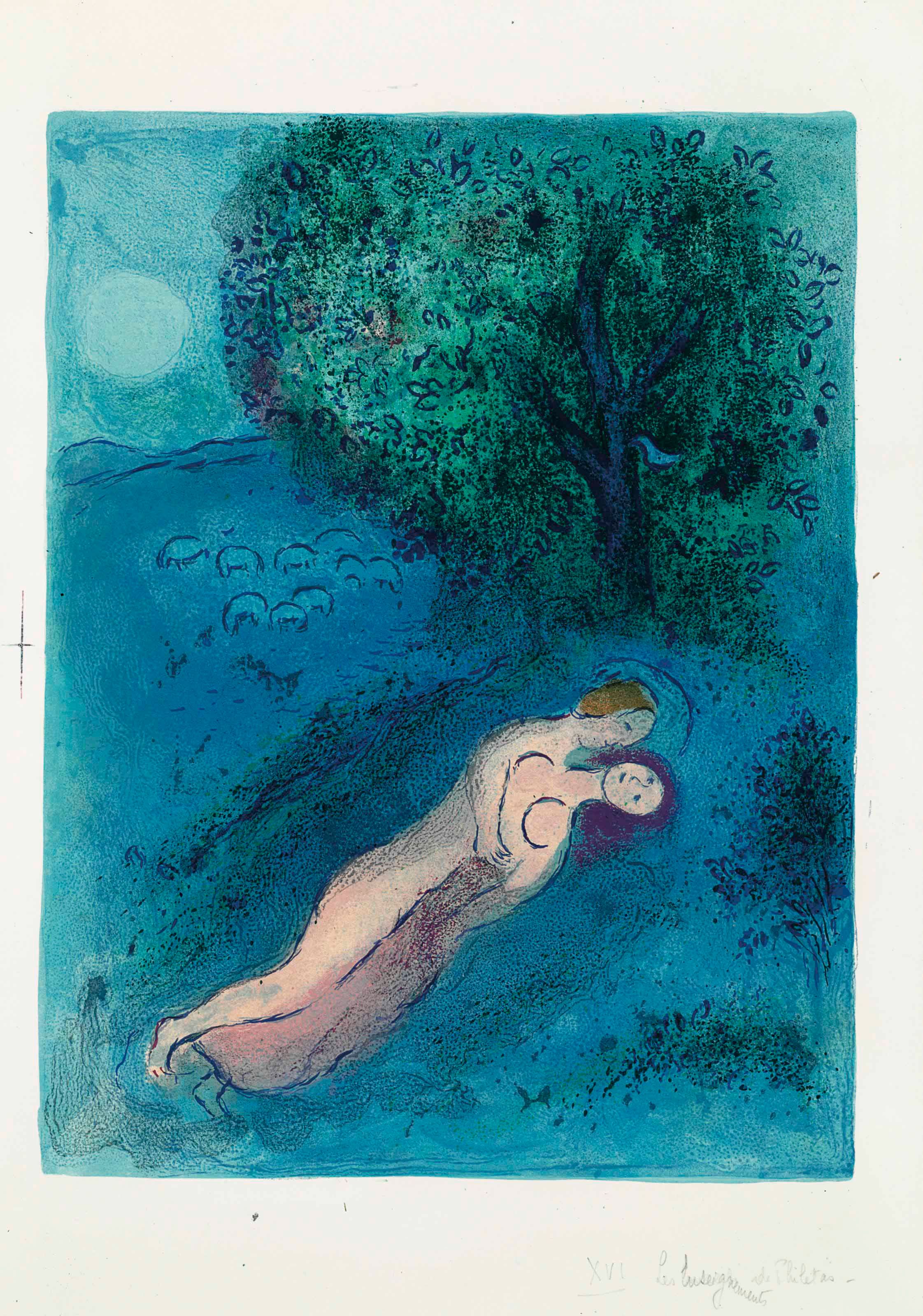 Daphnis Et Chloé by Marc Chagall Meaning, Analysis & Auction
