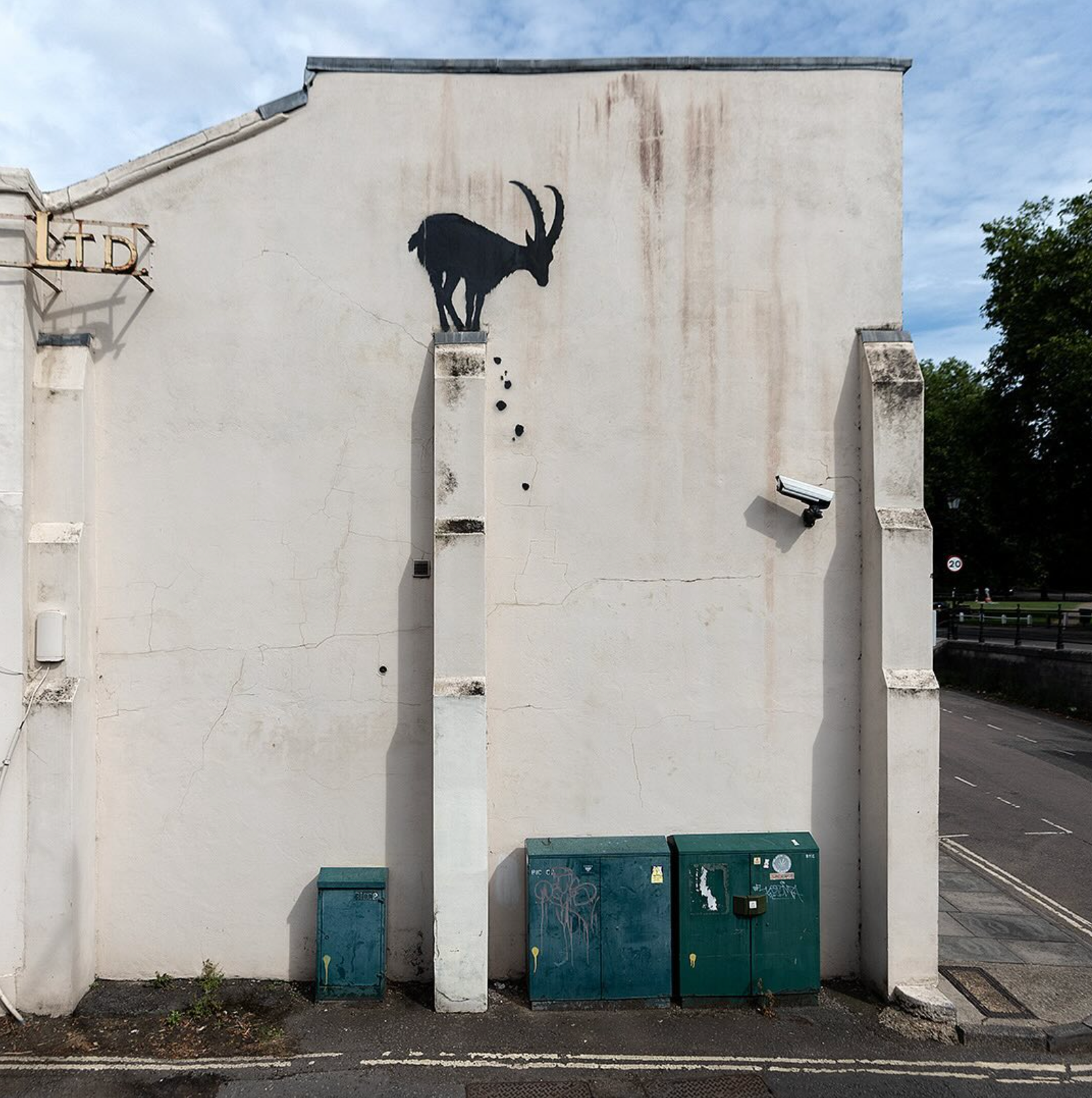 Banksy's goat