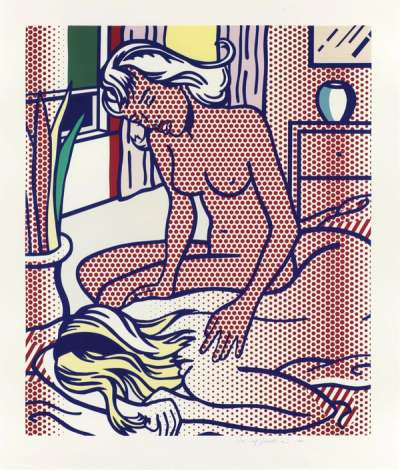 Two Nudes State I - Signed Print by Roy Lichtenstein 1994 - MyArtBroker
