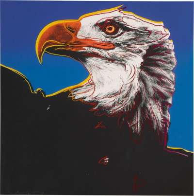 Andy Warhol: Bald Eagle (F. & S. II.296) - Signed Print