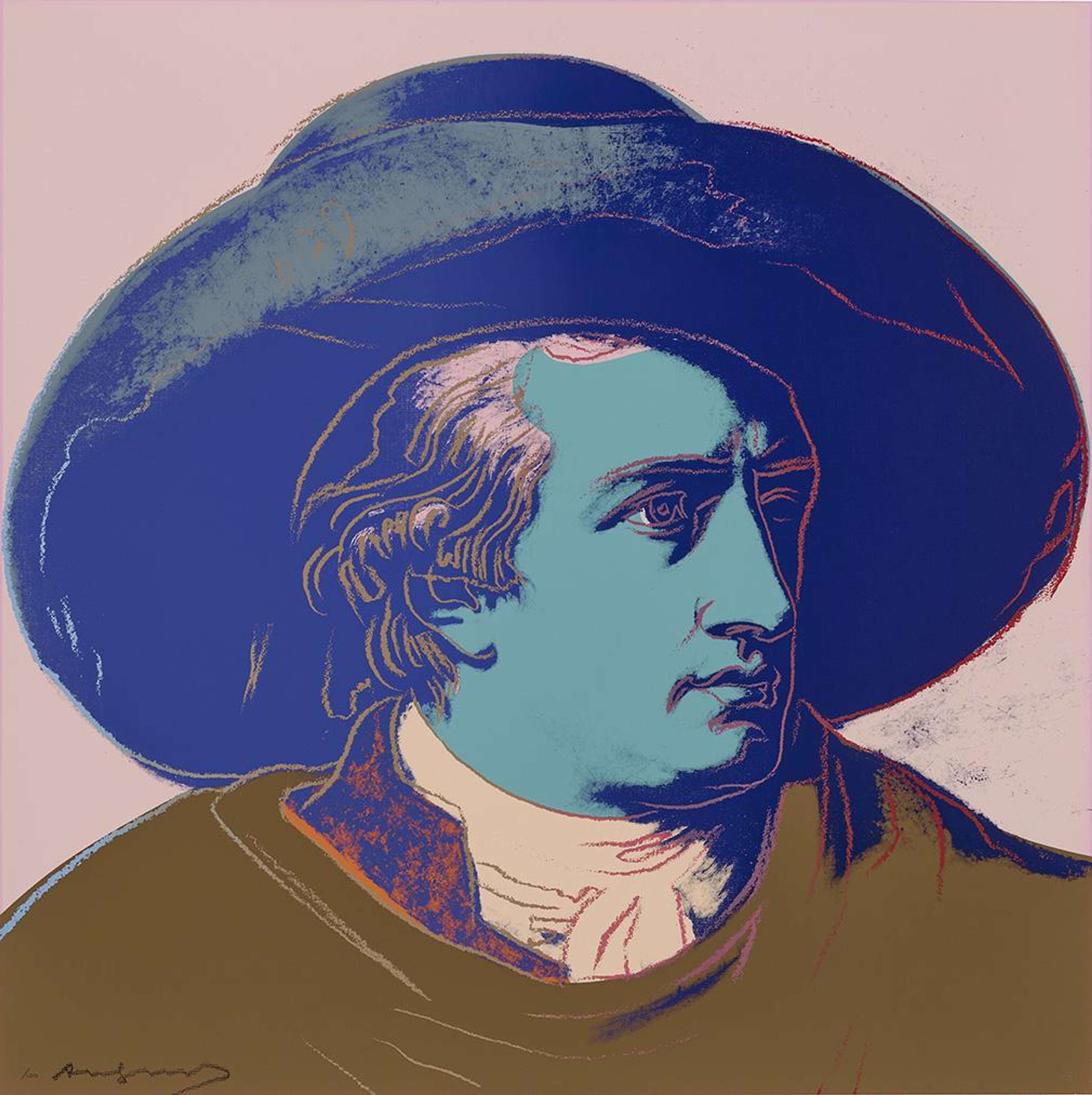 Goethe (F. & S. II.270) - Signed Print by Andy Warhol 1982 - MyArtBroker