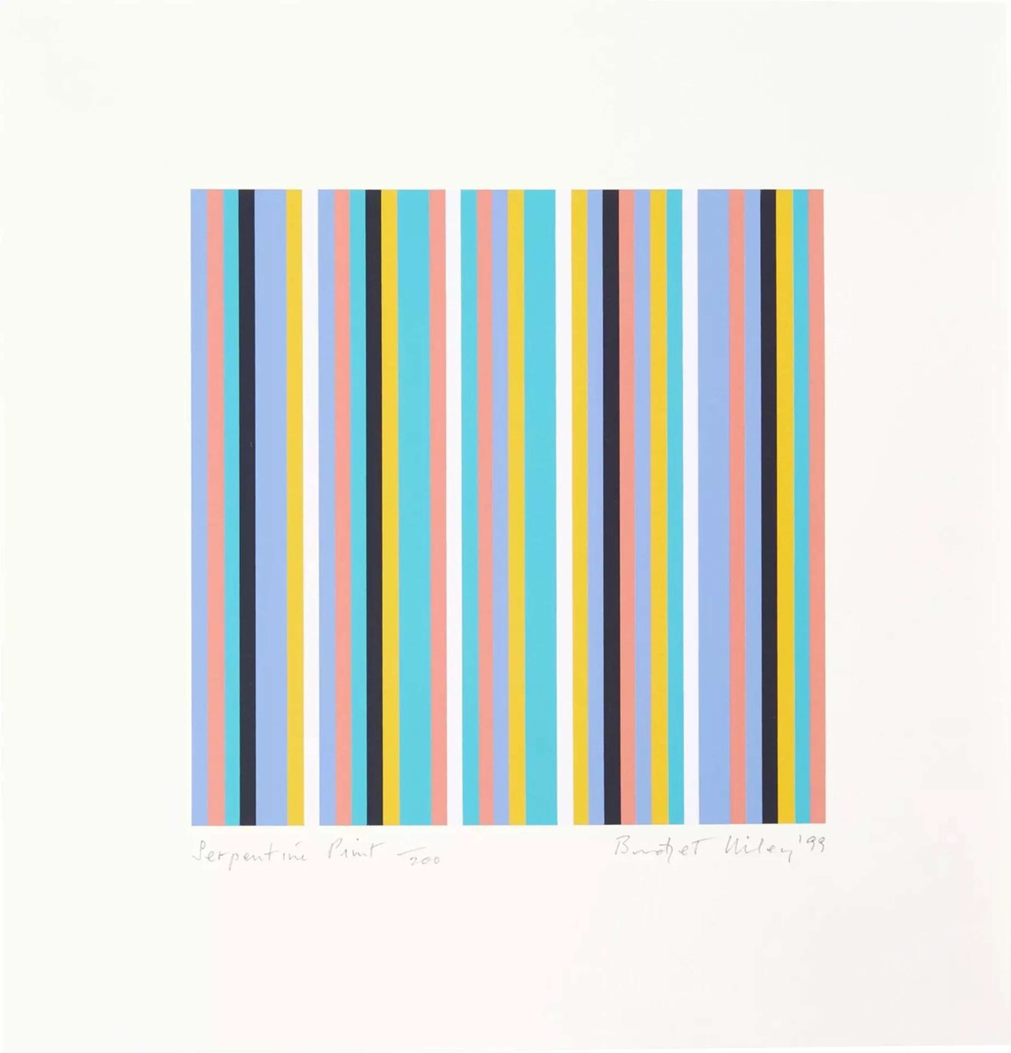 Serpentine by Bridget Riley 