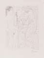 Pablo Picasso: Modèle Nu Et Sculptures - Signed Print