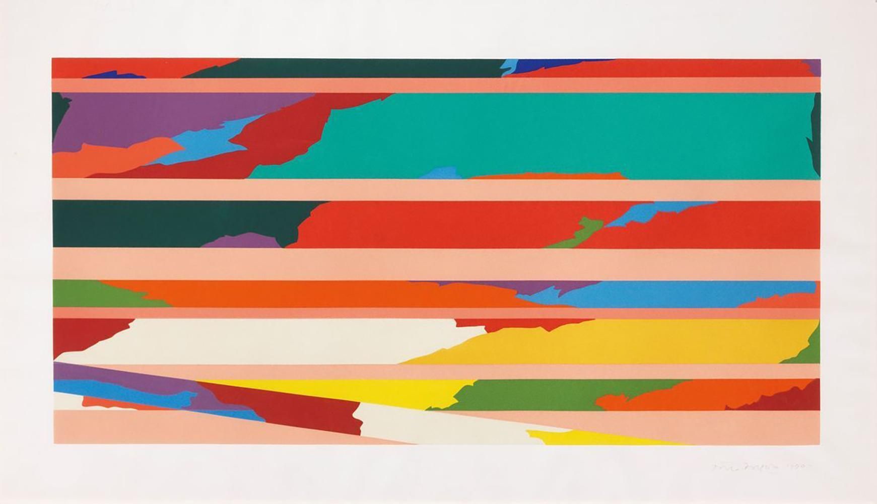 Piero Dorazio Untitled VIII (Signed Print) 1967 | MyArtBroker