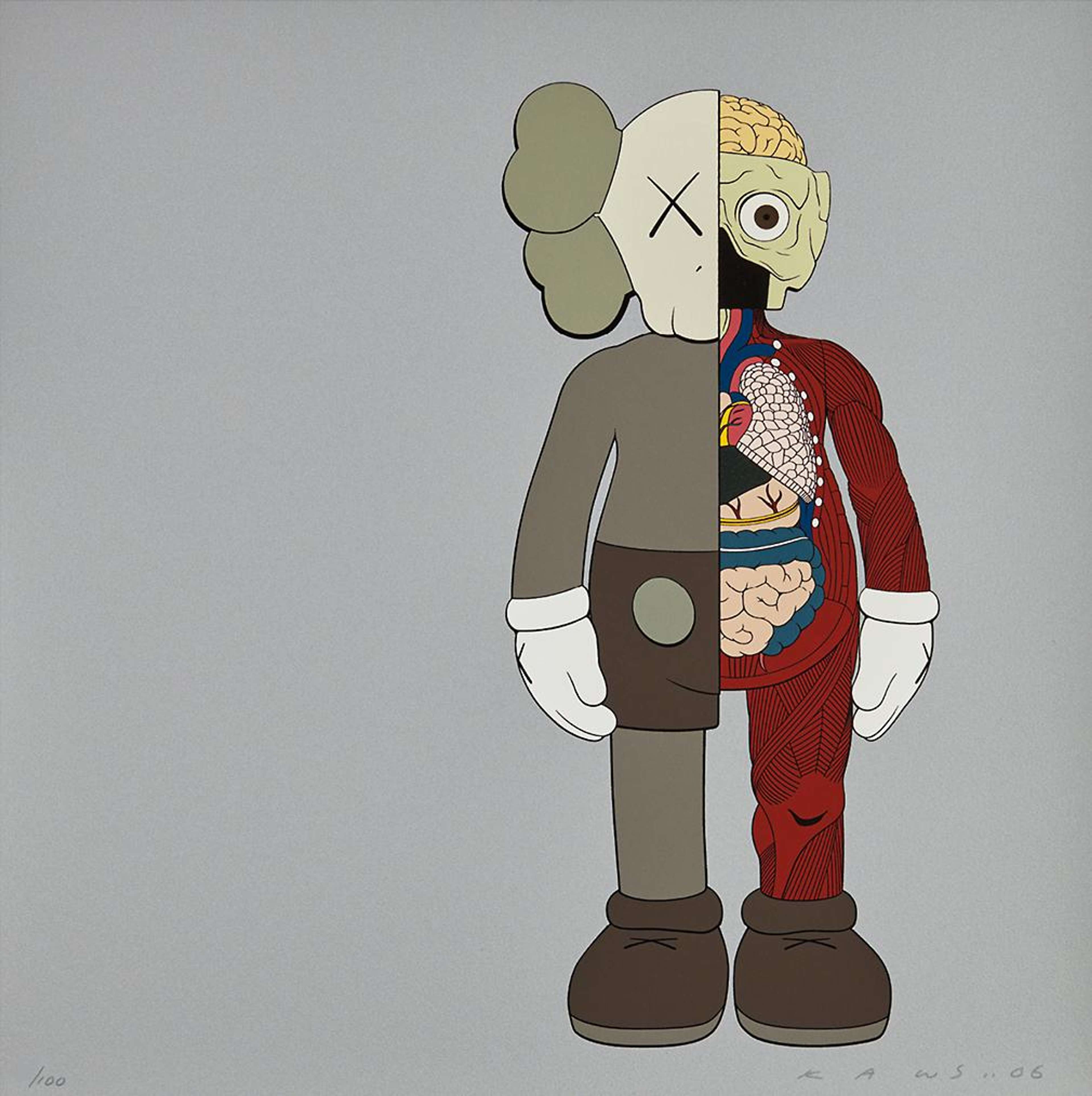 Dissected Companion (Brown) by KAWS