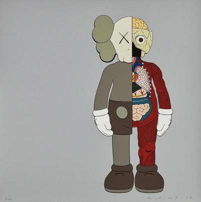 Dissected Companion (brown) - Signed Print by KAWS 2006 - MyArtBroker
