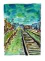 Bob Dylan: Train Tracks Medium (2008) - Signed Print