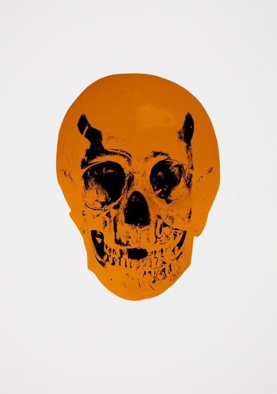 Damien Hirst The Dead (silver gloss, chocolate) (Signed Print