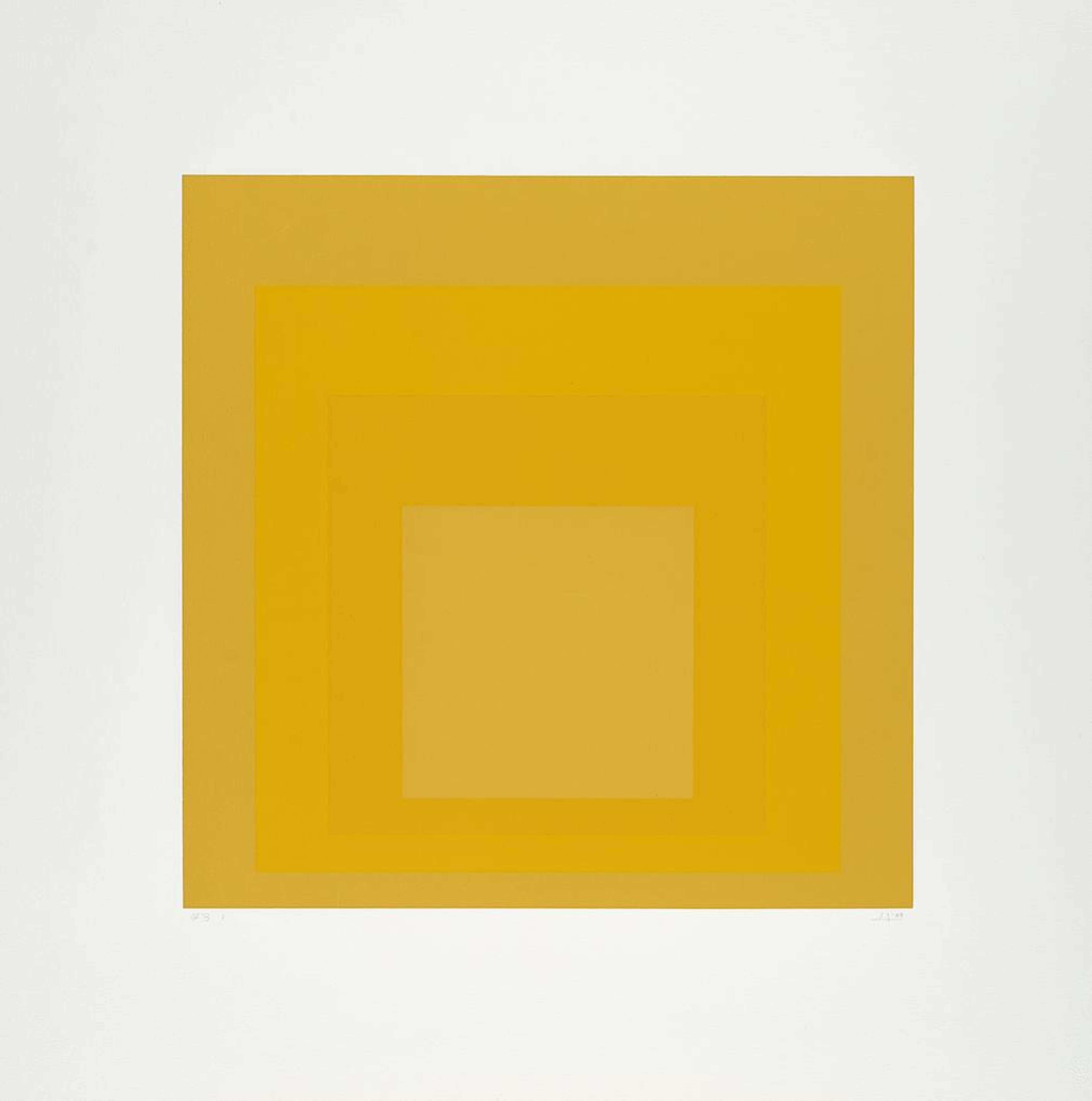 GB I - Signed Print by Josef Albers 1969 - MyArtBroker