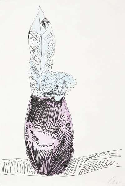 Black Flowers - Roy Lichtenstein
