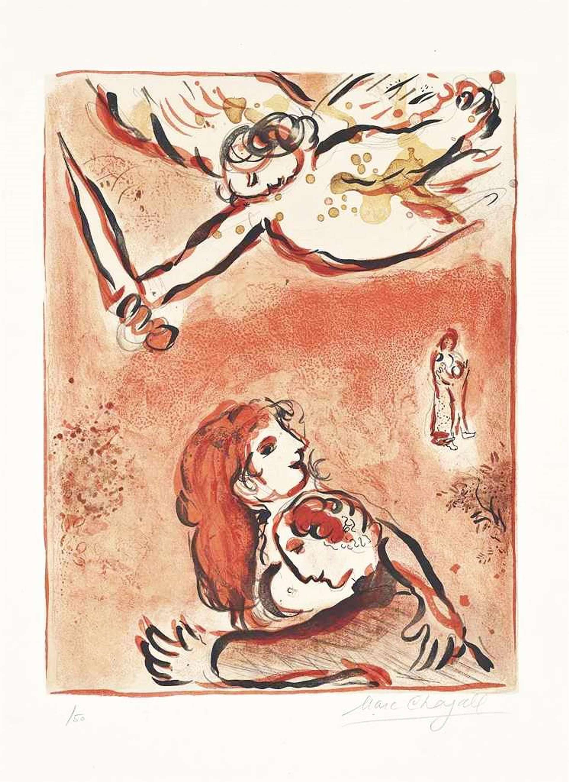 Le Visage Israël - Signed Print by Marc Chagall 1960 - MyArtBroker