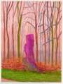 David Hockney: The Arrival Of Spring In Woldgate East Yorkshire 15th March 2011 - Signed Print