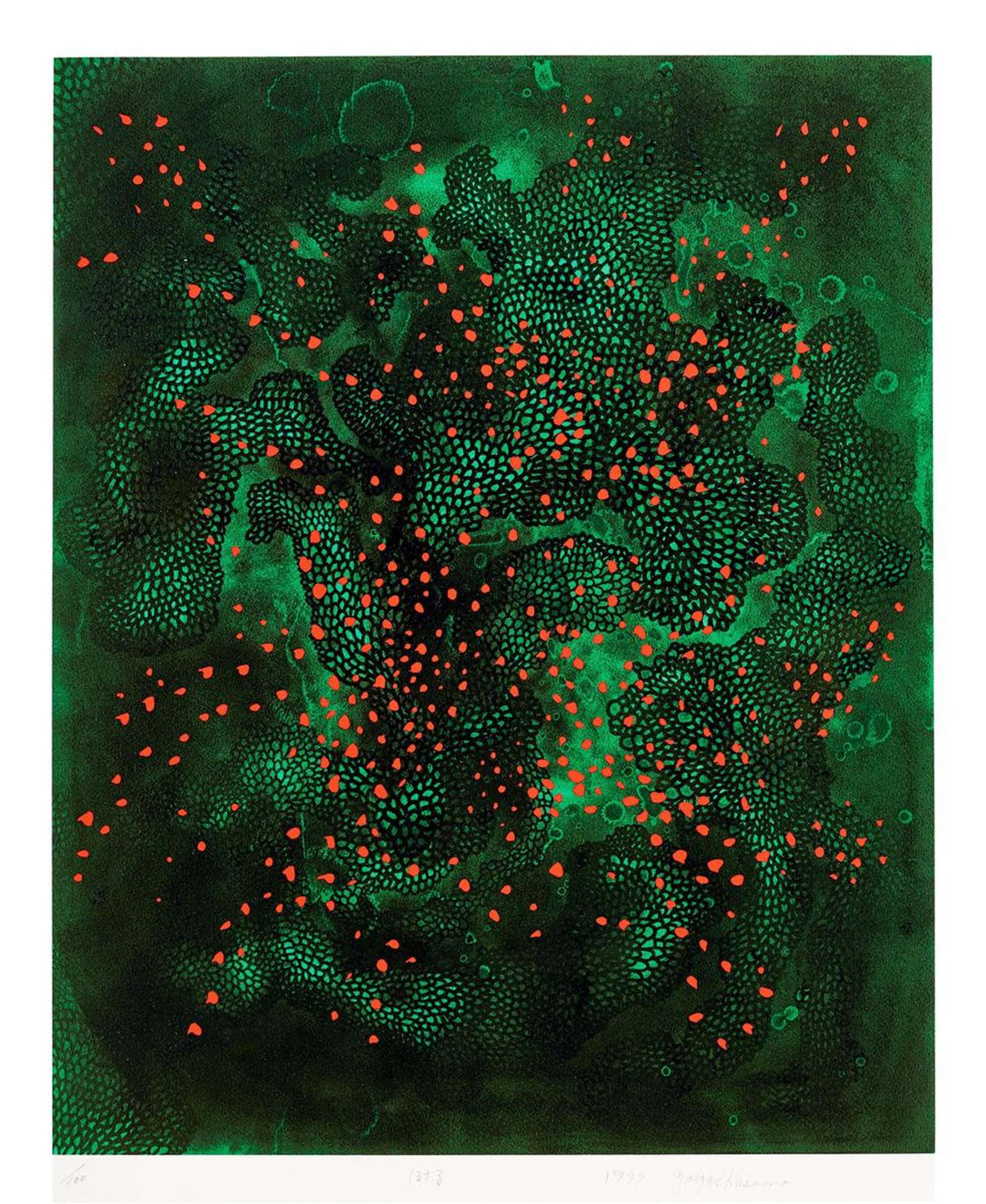 Fireflies - Signed Print by Yayoi Kusama 1999 - MyArtBroker