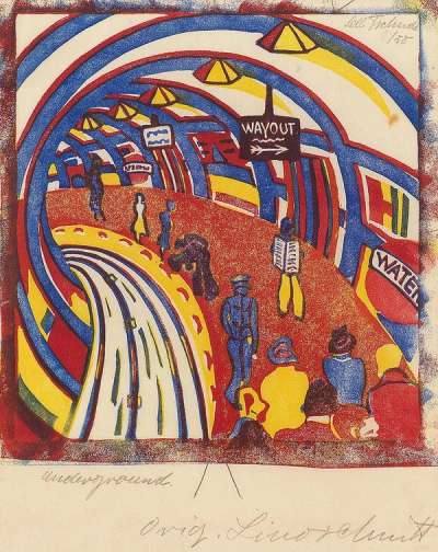 Underground - Signed Print by Lill Tschudi 1930 - MyArtBroker