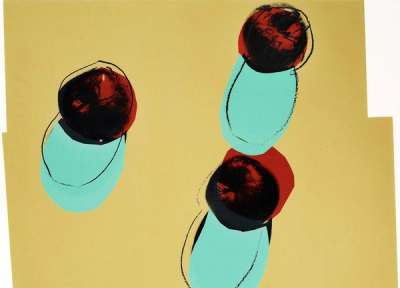Andy Warhol: Apples (F. & S. II.200) - Signed Print