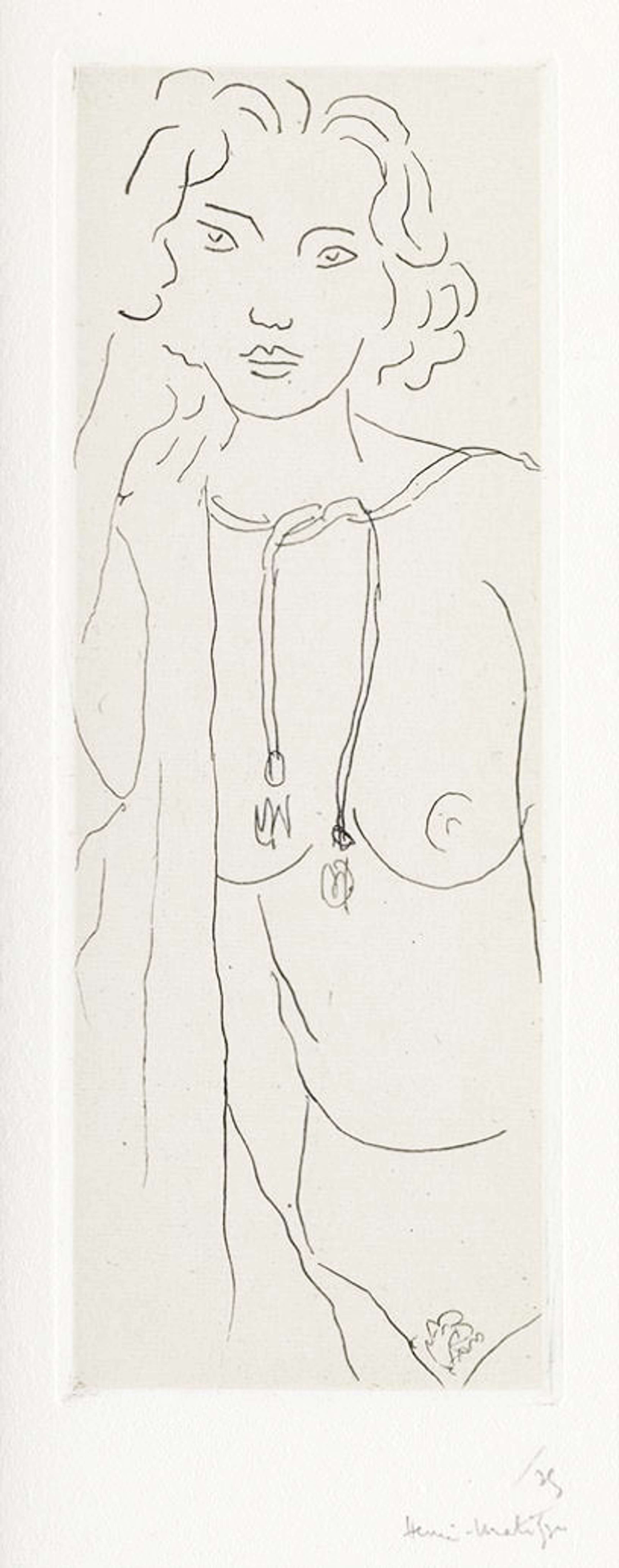 Nu Debout Au Peignoir - undefined by Henri Matisse 1929 - MyArtBroker