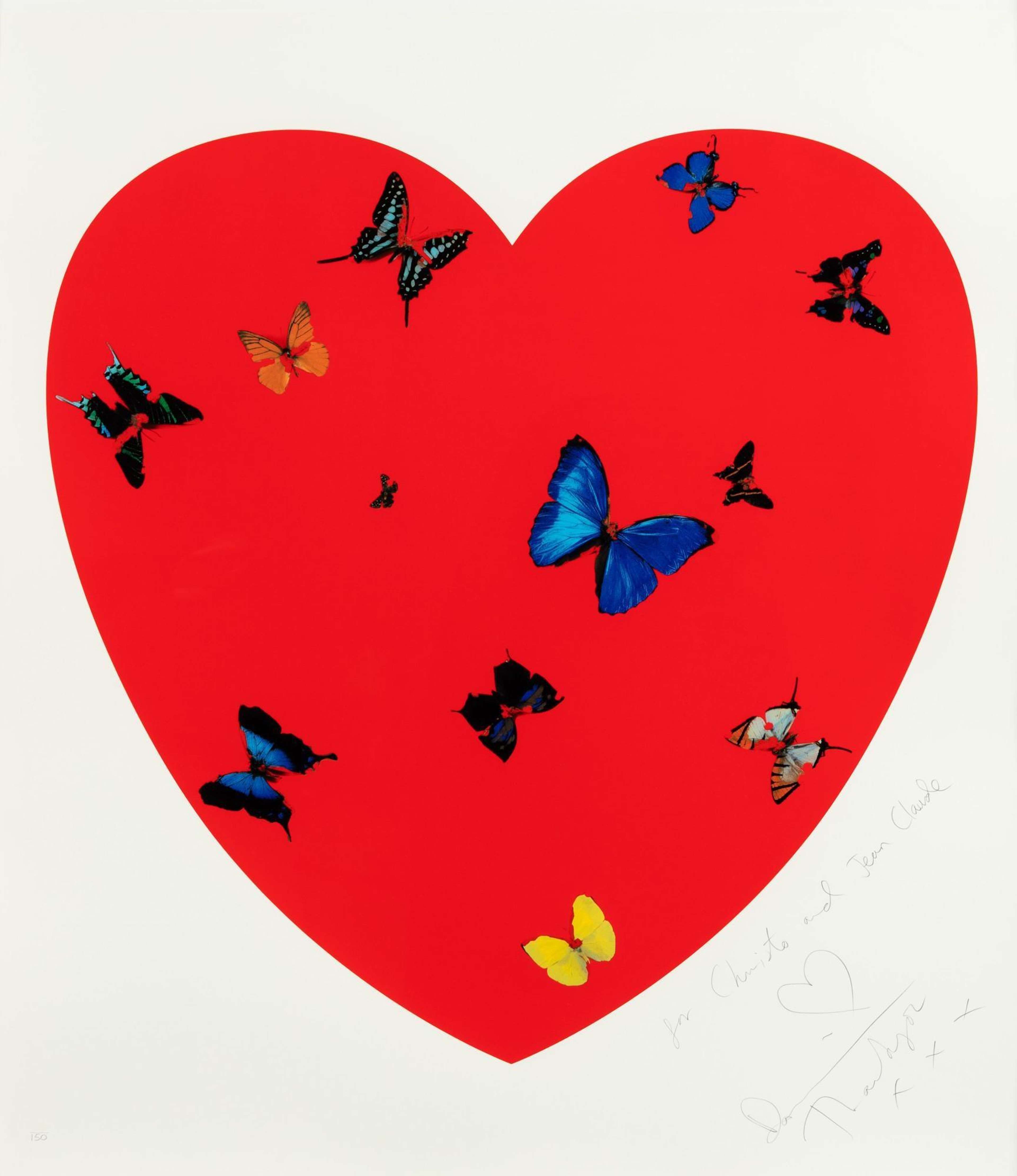 All You Need Is Love Love Love - Signed Print by Damien Hirst 2008 - MyArtBroker