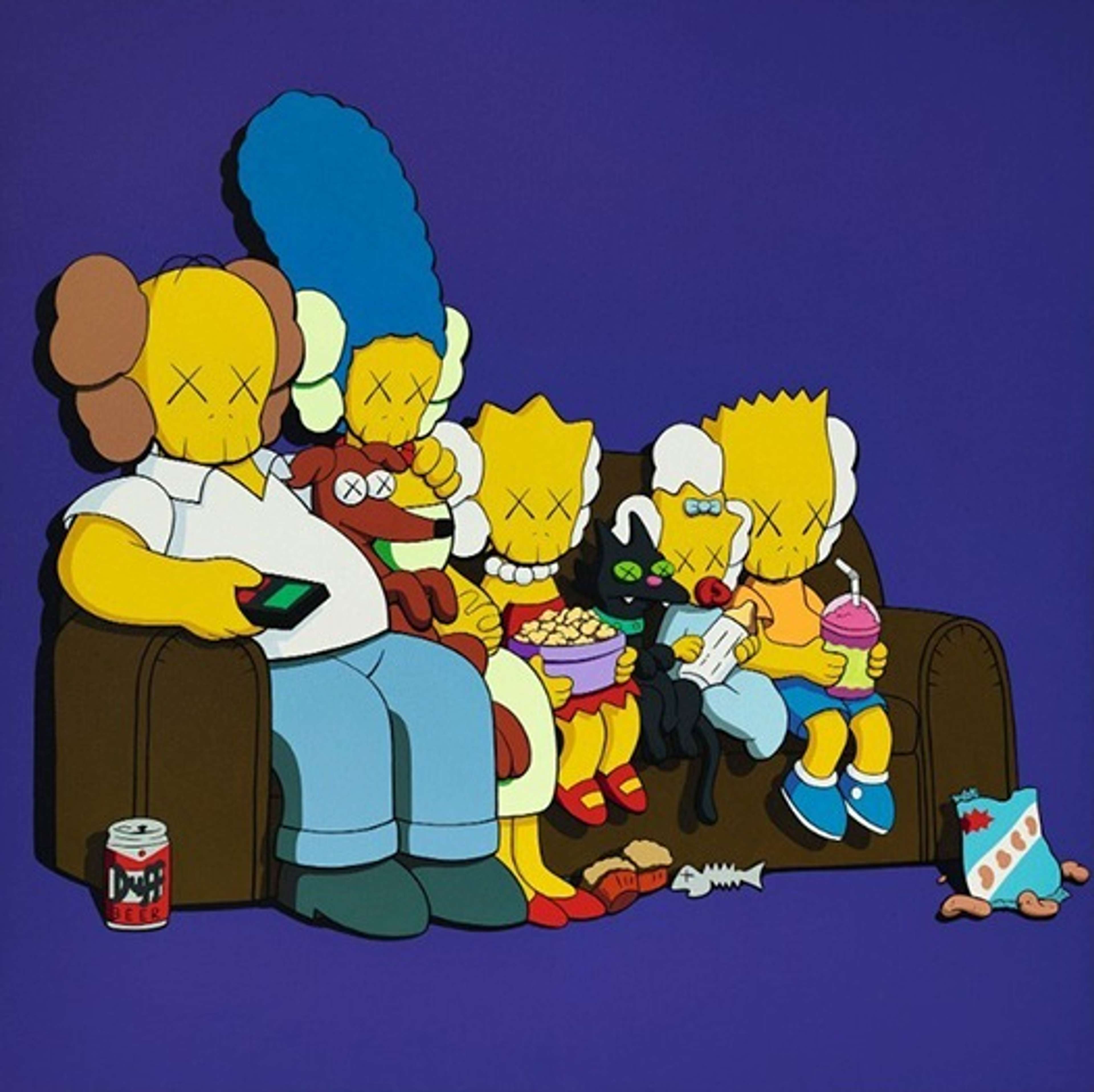 Untitled (KIMPSONS) by KAWS