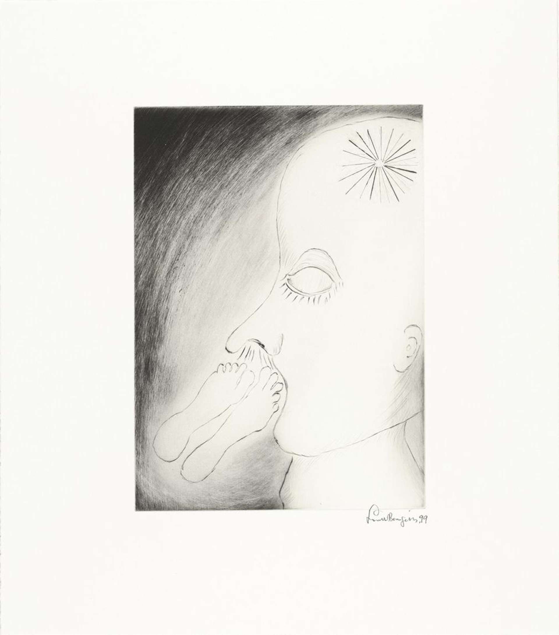 The Smell Of The Feet - Signed Print by Louise Bourgeois 1999 - MyArtBroker