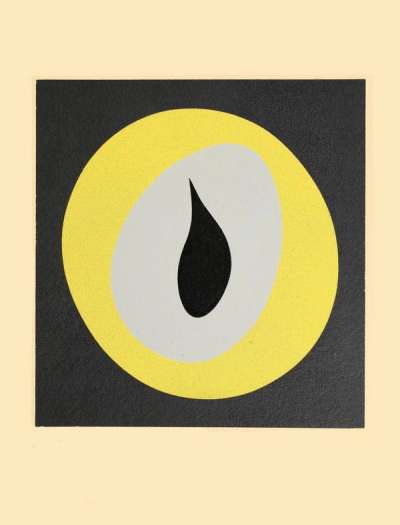 Le Soleil Recerclé 5 - Signed Print by Jean Arp 1966 - MyArtBroker