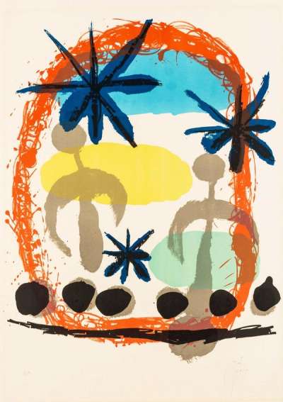 Affiche De L’Exposition Constellations - Signed Print by Joan Miró 1959 - MyArtBroker