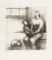 Mother And Child IX - Signed Print