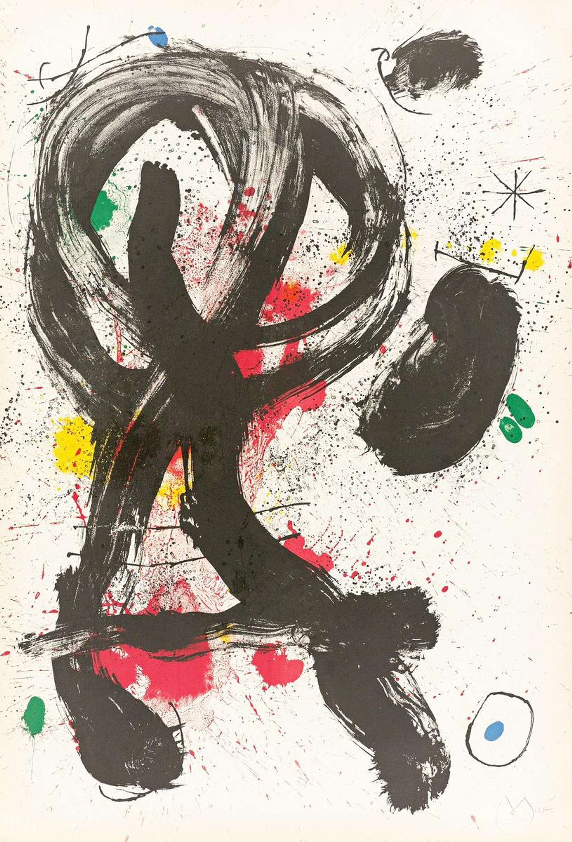 Le Vendangeur - Signed Print by Joan Miró 1964 - MyArtBroker