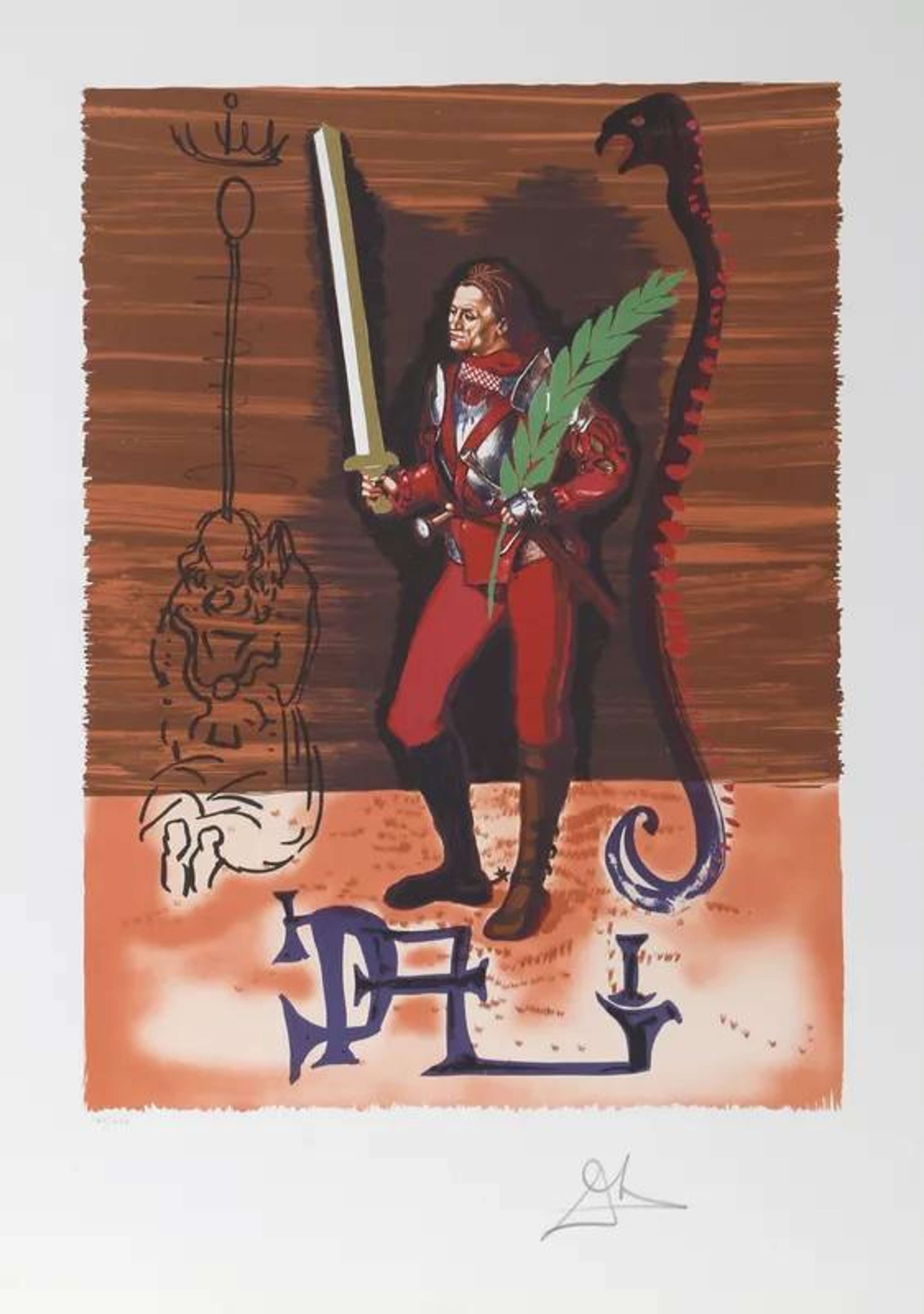 Christopher Columbus (Dali Discovers America) - Signed Print by Salvador Dali 1979 - MyArtBroker