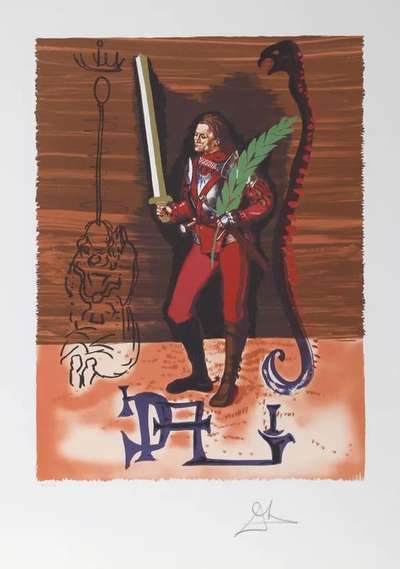 Christopher Columbus (Dali Discovers America) - Signed Print by Salvador Dali 1979 - MyArtBroker