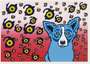 George Rodrigue: I See You, You See Me (split-font) - Signed Print