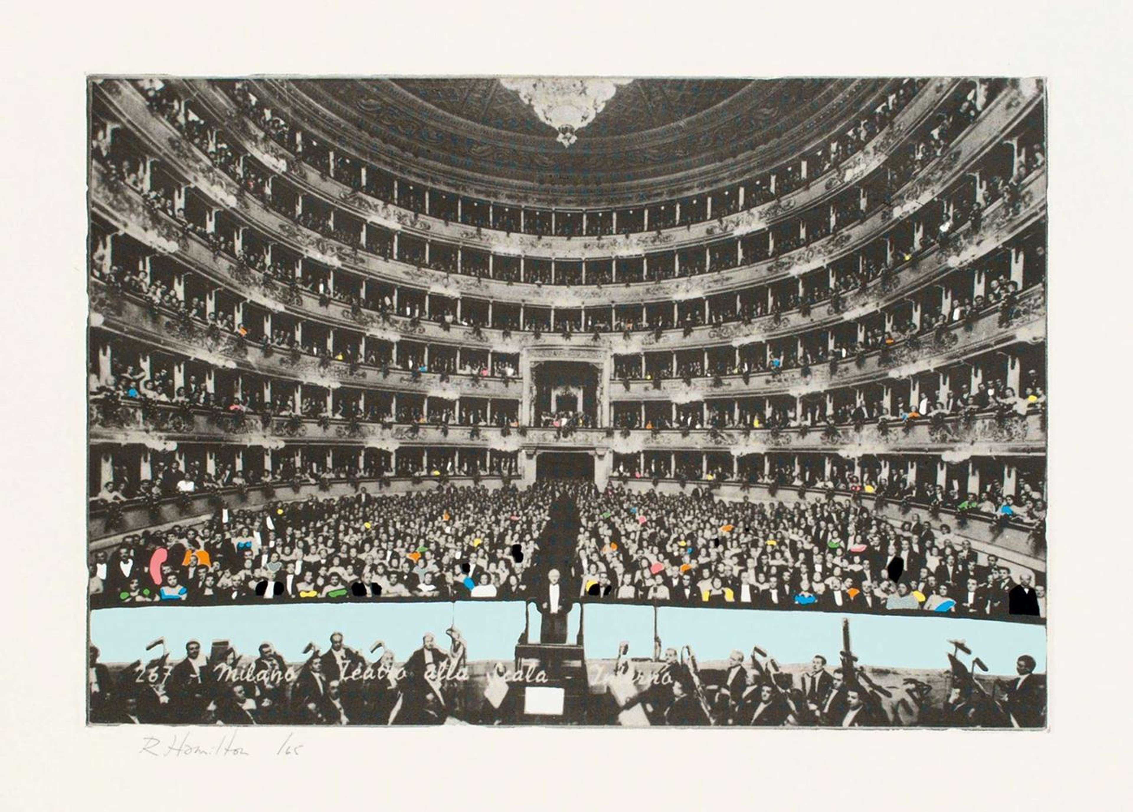 La Scala Milano - Signed Print by Richard Hamilton 1968 - MyArtBroker