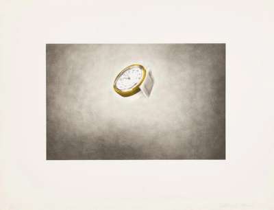 Clock - Signed Print by Ed Ruscha 1974 - MyArtBroker