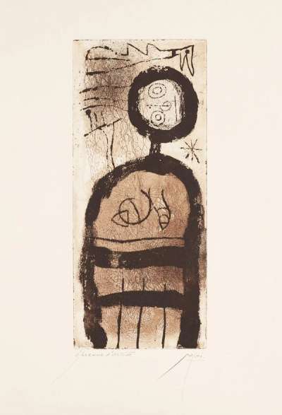 Joan Miró: La Créole - Signed Print