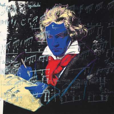 Beethoven (F. & S. II.390) - Unsigned Print by Andy Warhol 1987 - MyArtBroker