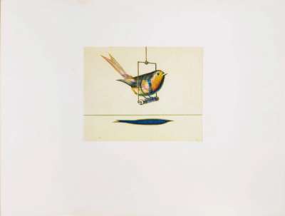 Bird - Signed Print by Wayne Thiebaud 1979 - MyArtBroker