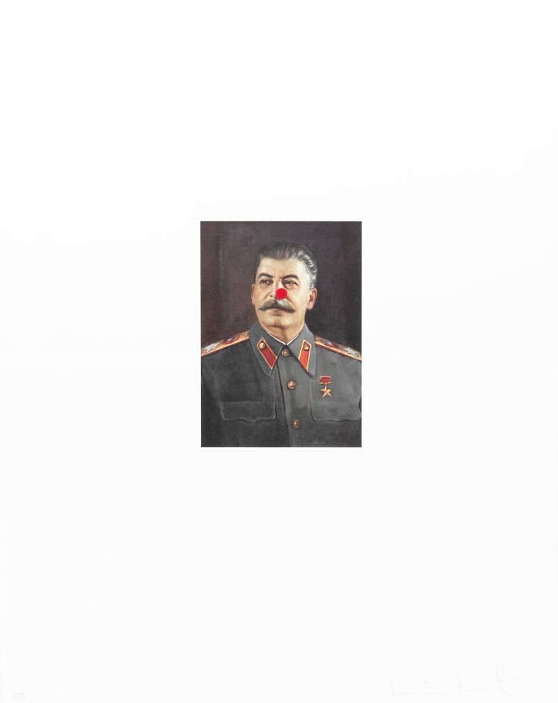 Damien Hirst: Stalin (Comic Relief) - Signed Print