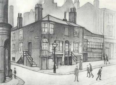 Great Ancoats Street - Signed Print by L. S. Lowry 1930 - MyArtBroker