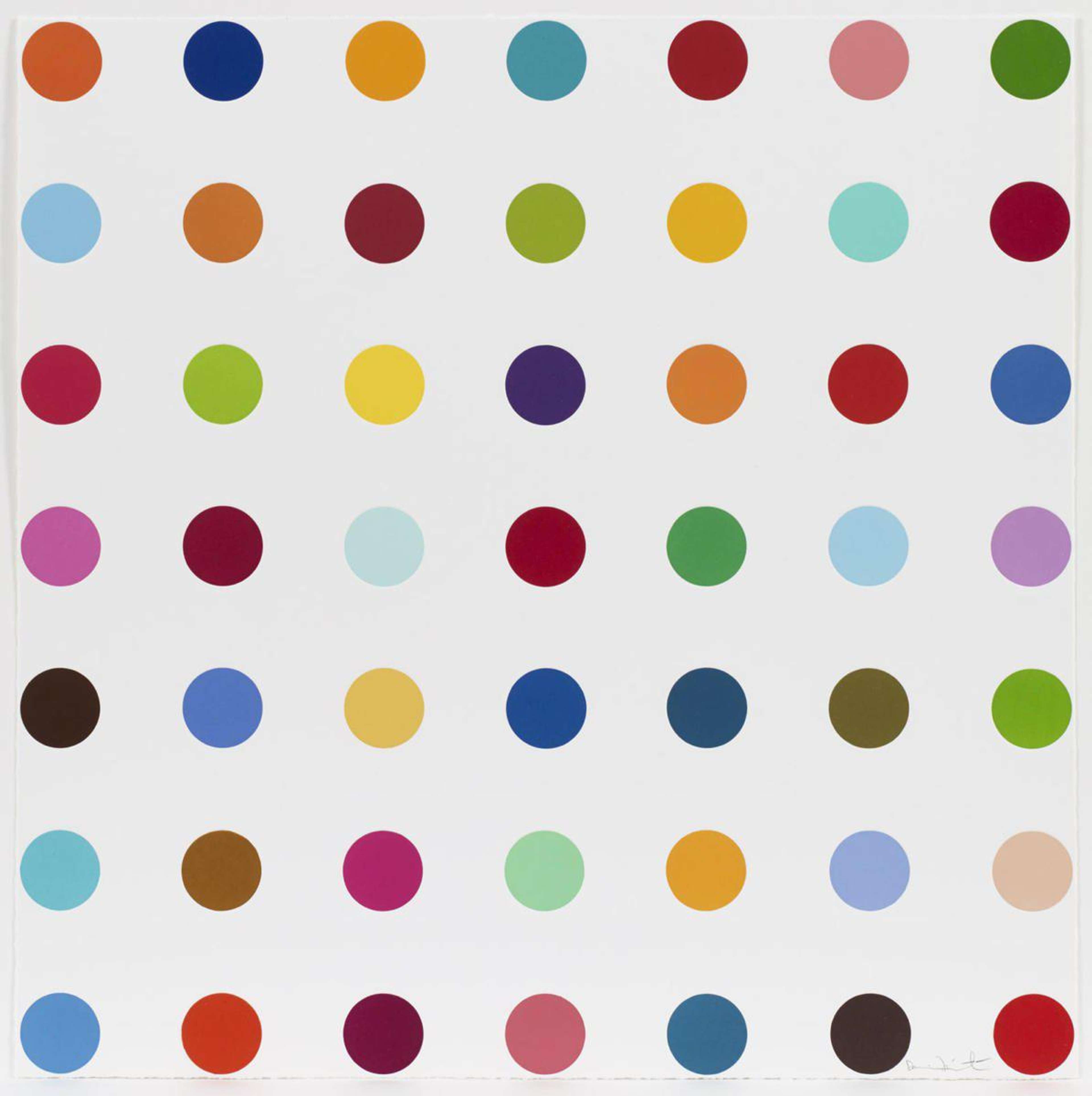 Mannitol - Signed Print by Damien Hirst 2016 - MyArtBroker