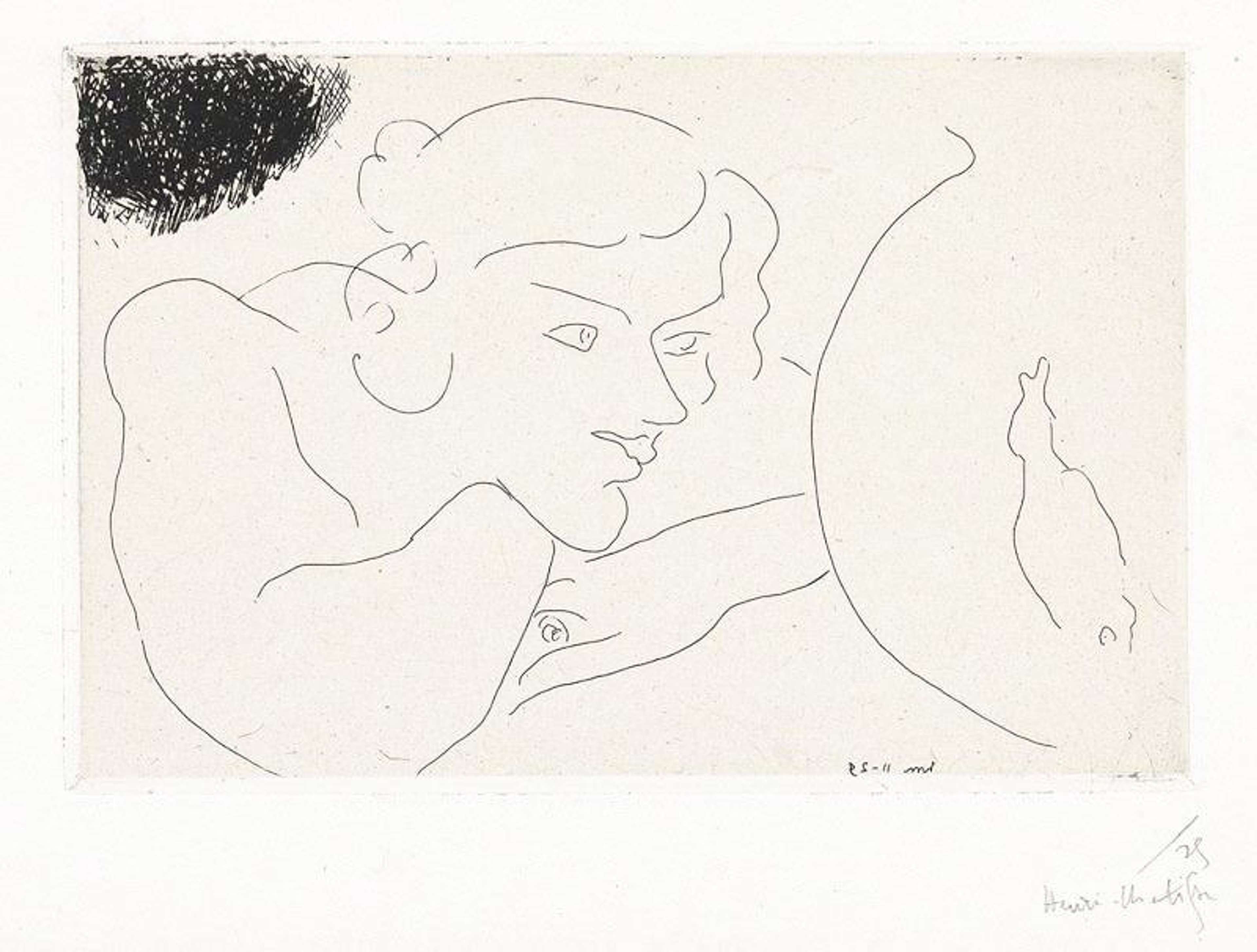 Jeune Femme Observant Les Évolutions D’Un Poisson - undefined by Henri Matisse 1929 - MyArtBroker