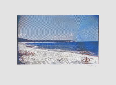 Alain Jacquet Baie Rouge (La Plage Des Antilles) (Signed Print