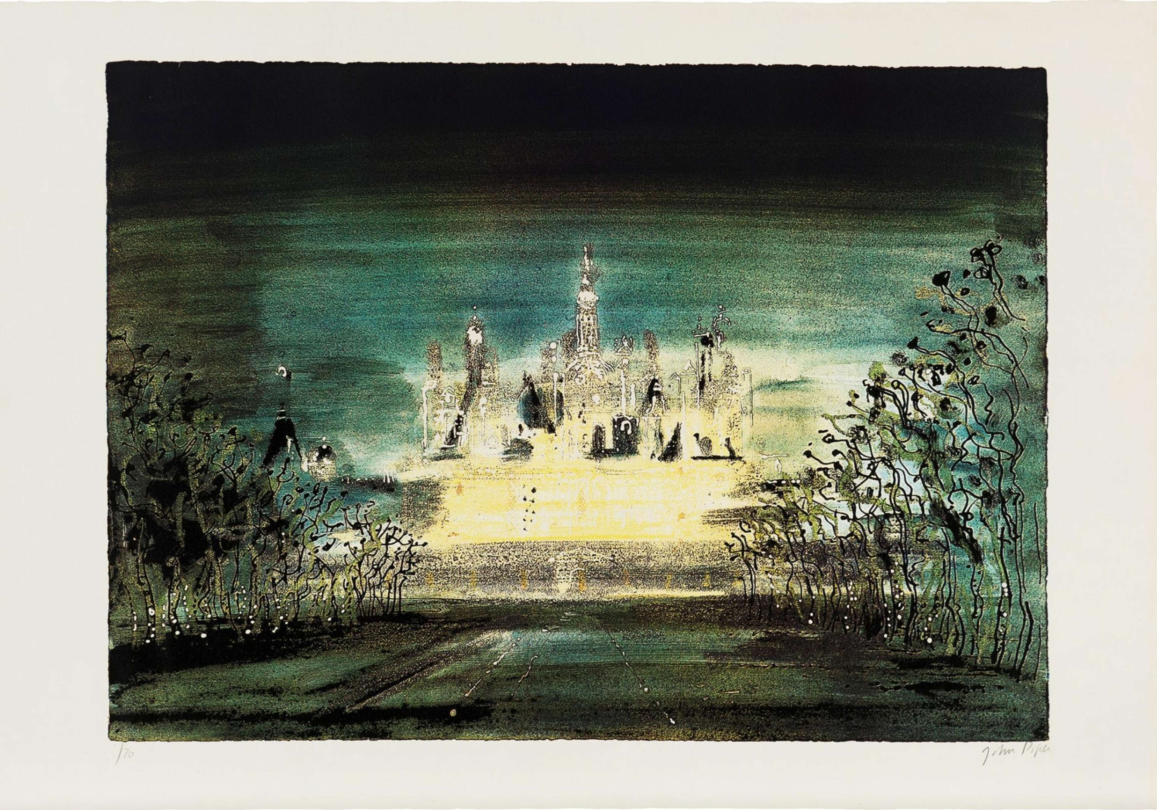 Chambord - Signed Print by John Piper 1971 - MyArtBroker