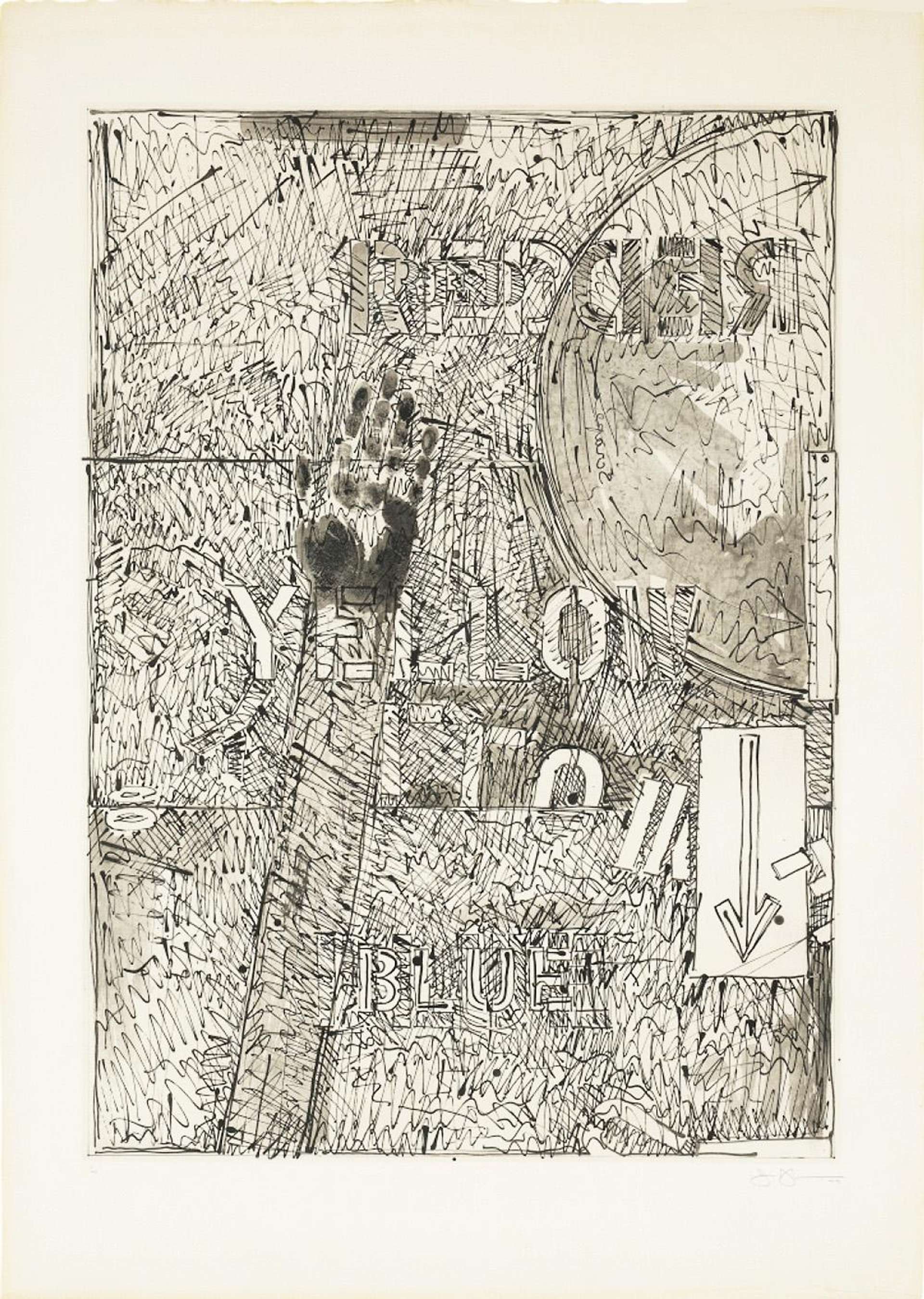 Land's End II - Signed Print by Jasper Johns 1979 - MyArtBroker